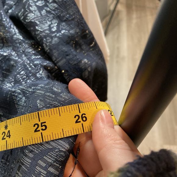 Susan Graver Women's Metallic Floral Shirt Jacket‎ Est. Size 2X Statement Boho - Picture 4 of 11